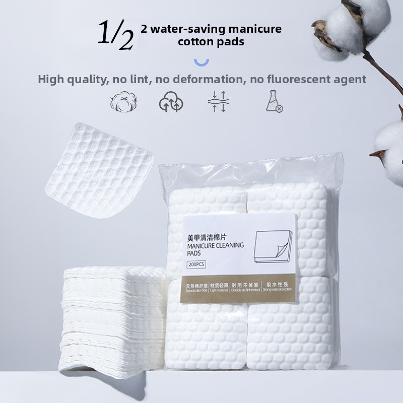 Nail Art Remover - Lingettes jetables non pelucheuses pour dissolvant