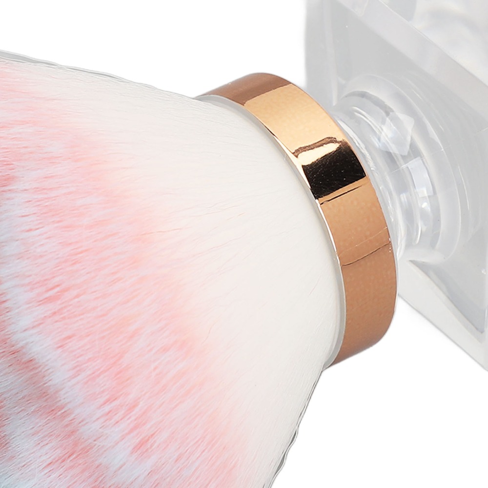 Nail Art Pink Soft - 2 brosses roses à poils doux