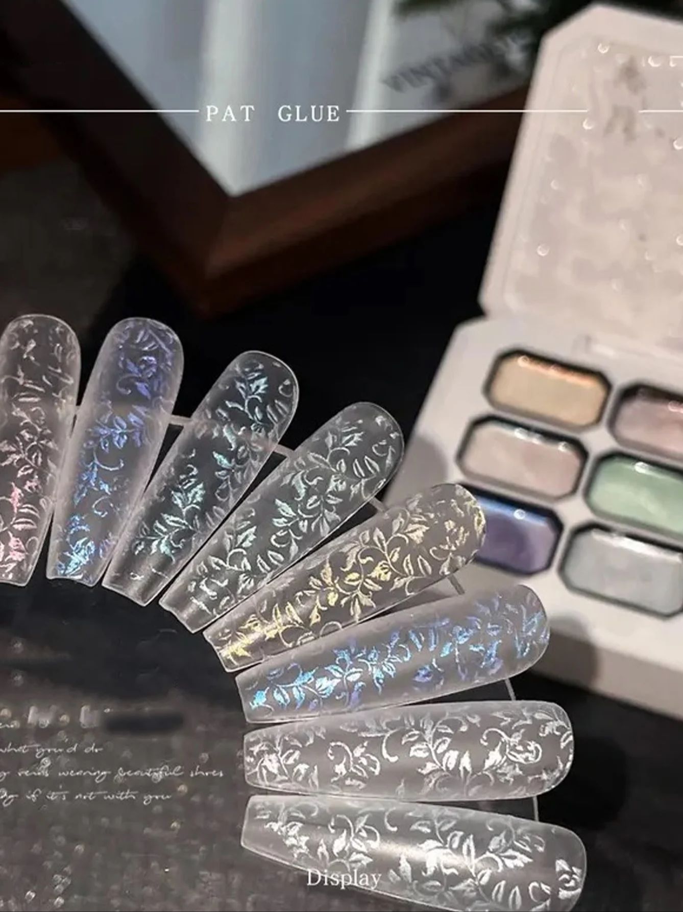 Nail Art French Nails - 10PCS Jirai Y2K Faux Ongles à