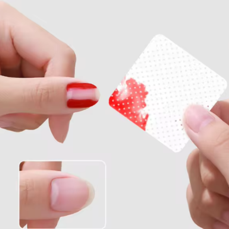 Nail Art Remover - Lingettes Dissolvantes en Gel en Forme