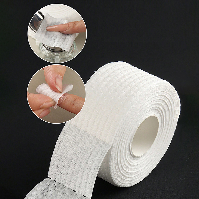 Nail Art Remover - 【500/1000 pièces en rouleau】 Coton non