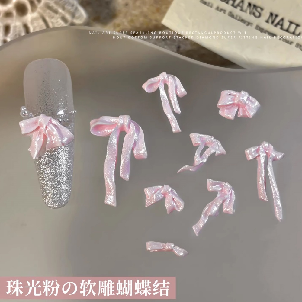 50 pièces de breloques pour na - Nail Art Pink Soft avis et prix
