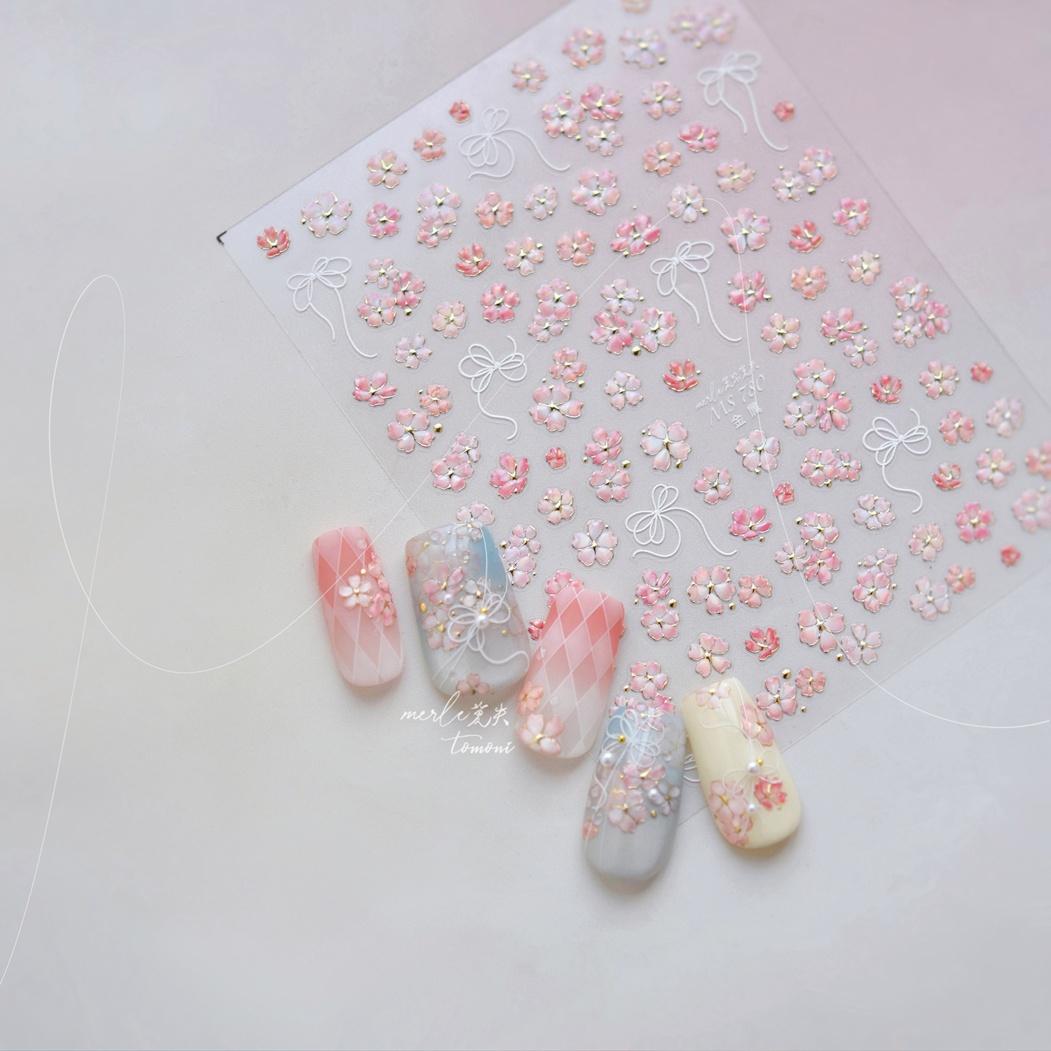 Autocollants 5D pour ongles mo - Nail Art Pink Soft avis et prix