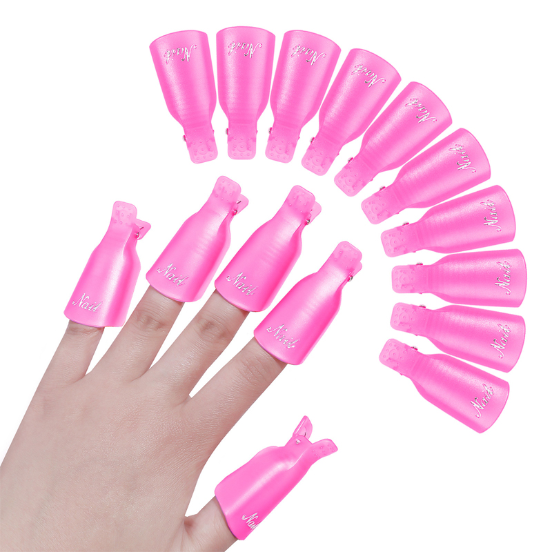 Lot de 10 pinces de manucure p - Nail Art Gel Polish avis et prix