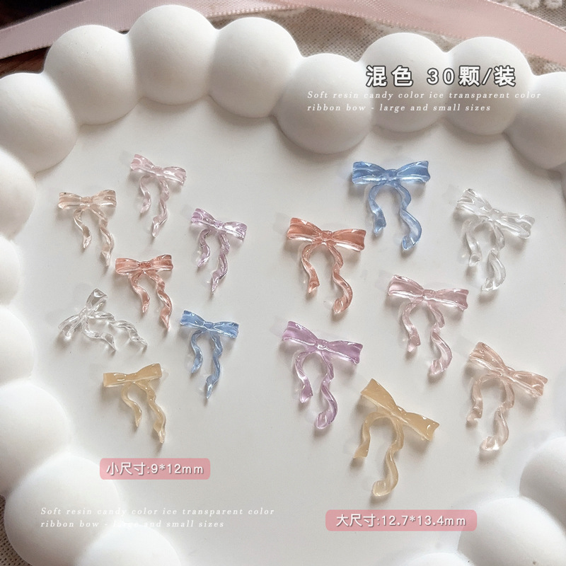 30 pièces fée glace Transparen - Nail Art Pink Soft avis et prix