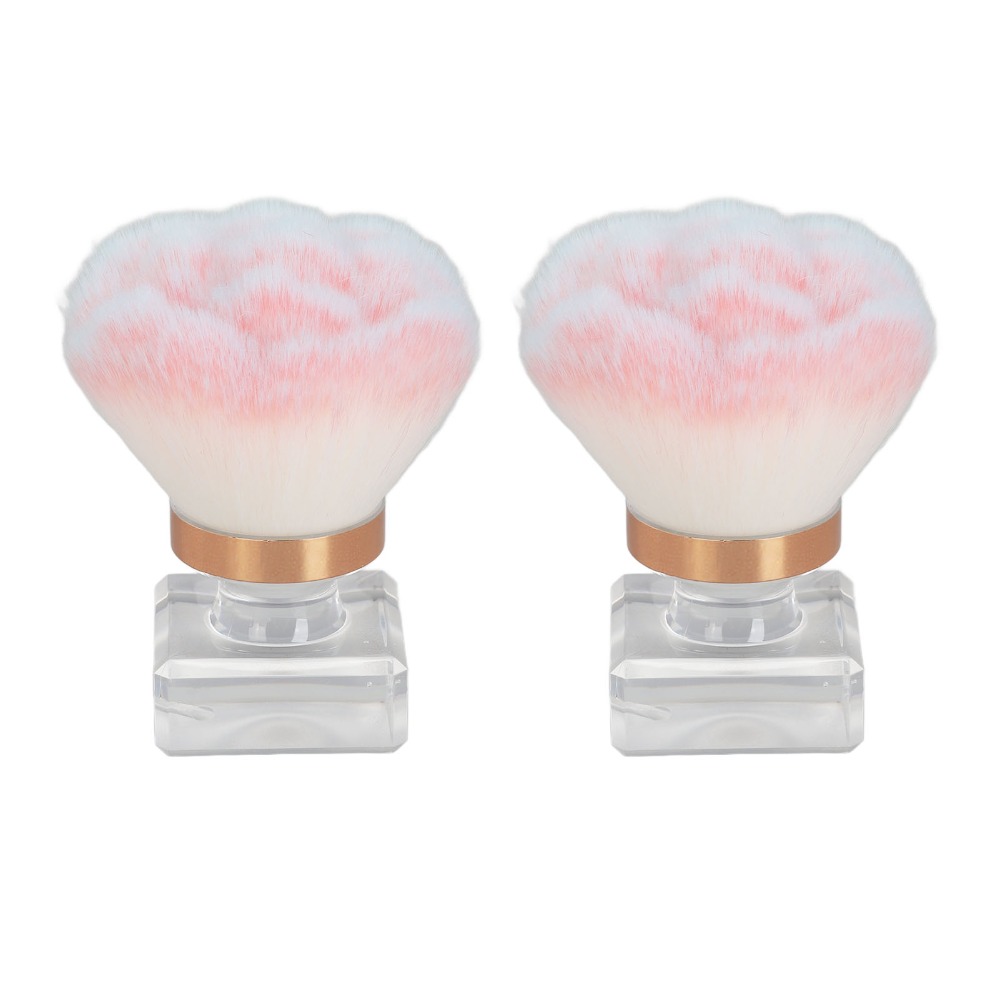 2 brosses roses à poils doux p - Nail Art Pink Soft avis et prix