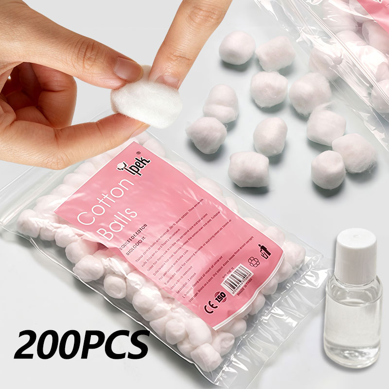 Boules de coton pour dissolvan - Nail Art Remover avis et prix
