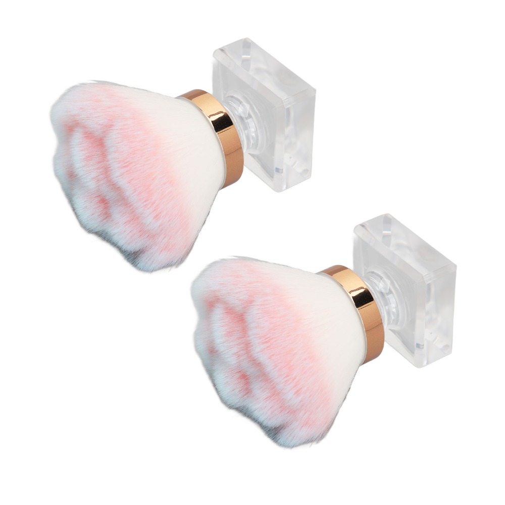 2 brosses roses à poils doux p - Nail Art Pink Soft avis et prix