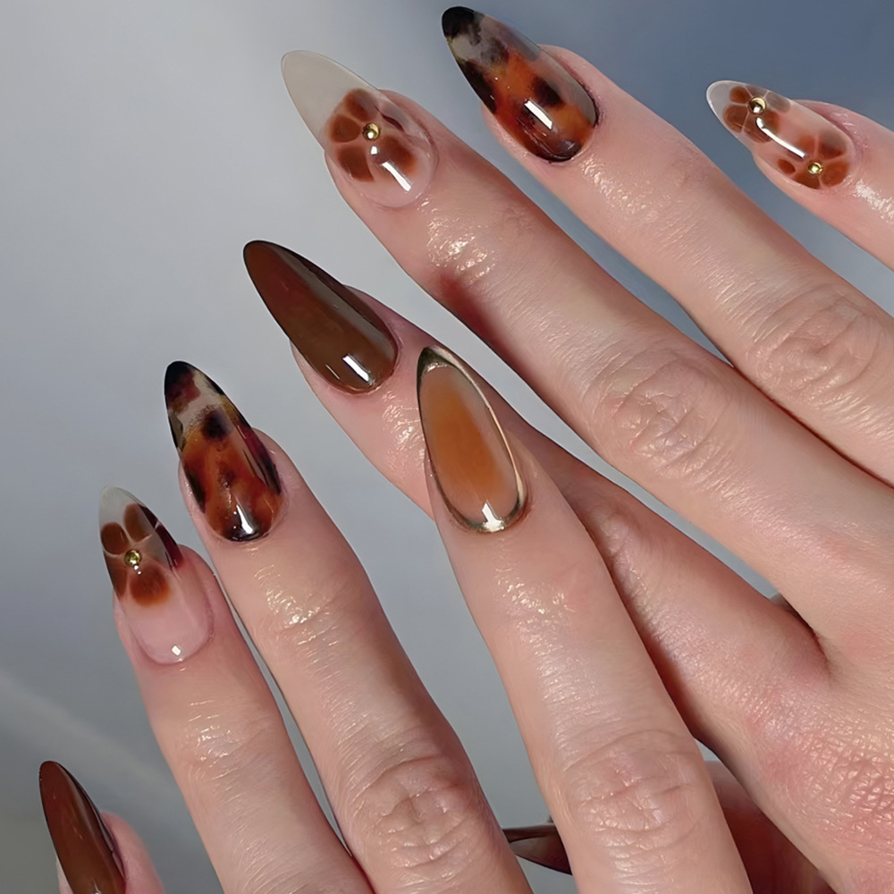 24 pièces mode strass presse s - Nail Art French Nails avis et prix