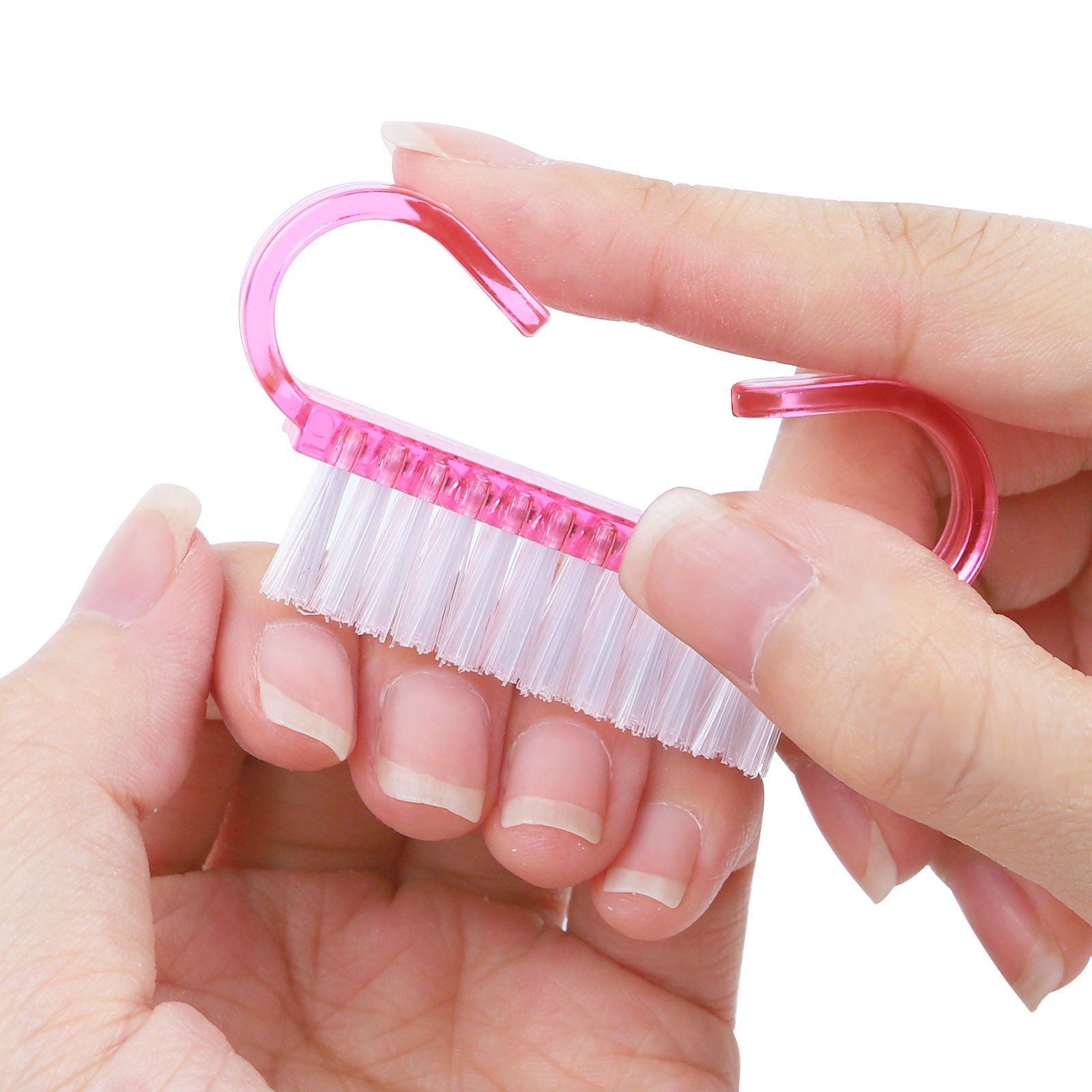 1/5/20 pièces brosse à ongles  - Nail Art Pink Soft avis et prix