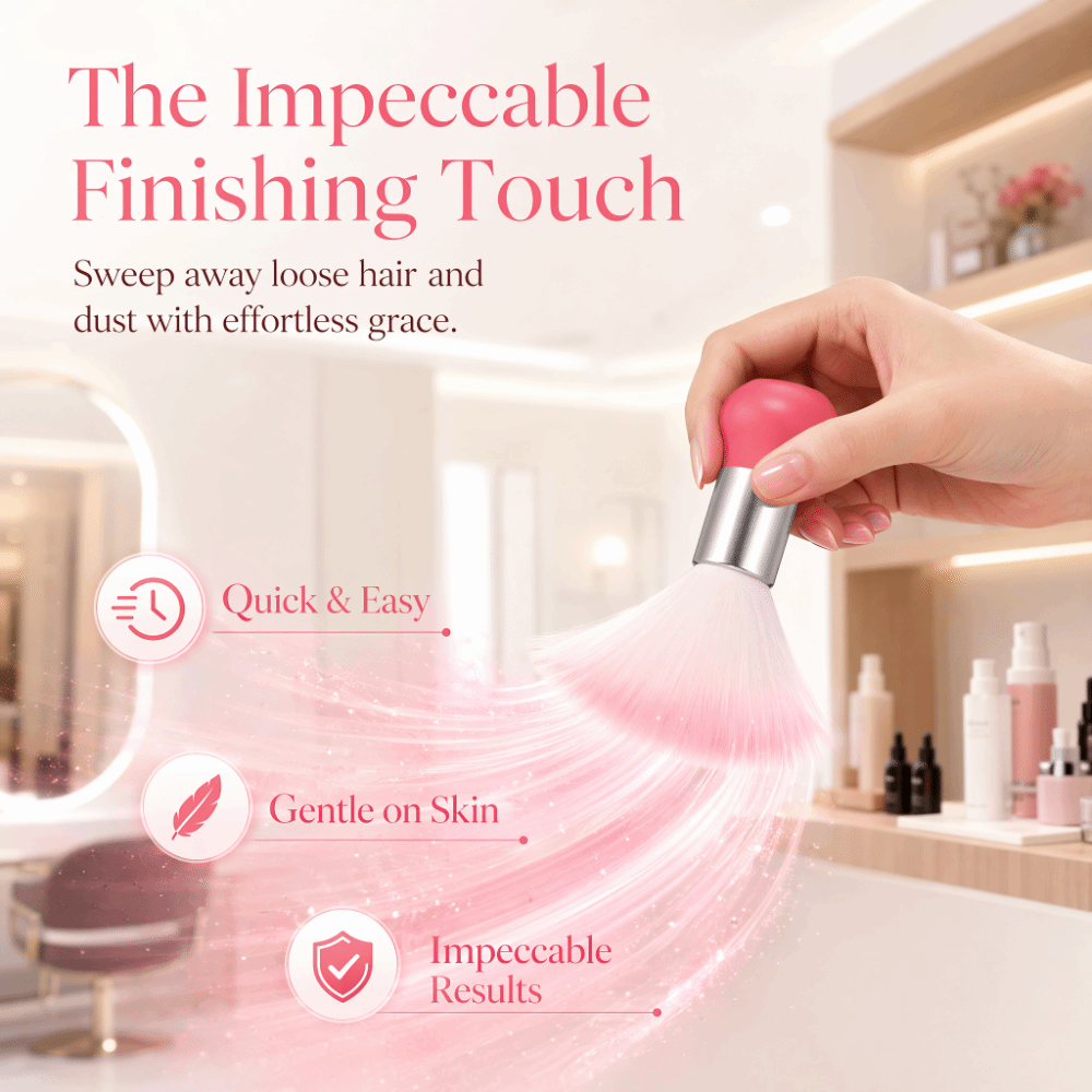 Brosse douce pour le cou, coul - Nail Art Pink Soft avis et prix