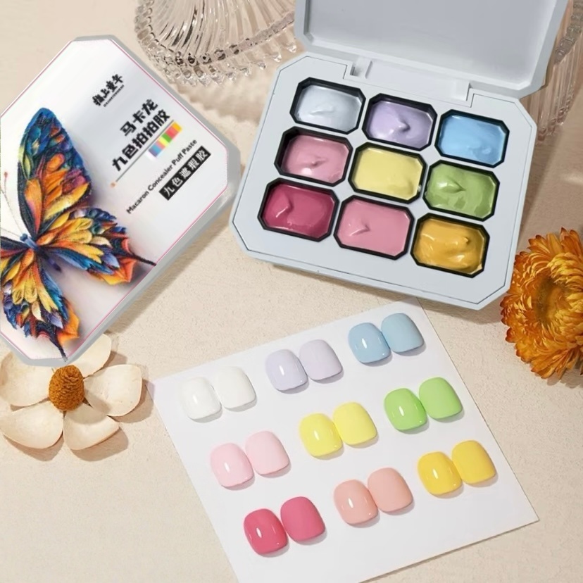 Vernis à ongles solide 9 coule - Nail Art Gel Polish avis et prix