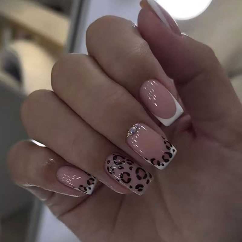 24 pièces fini faux ongles fra - Nail Art French Nails avis et prix