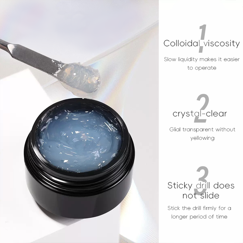 Kit de Poudre Miroir 3D Transp - Nail Art Gel Polish avis et prix