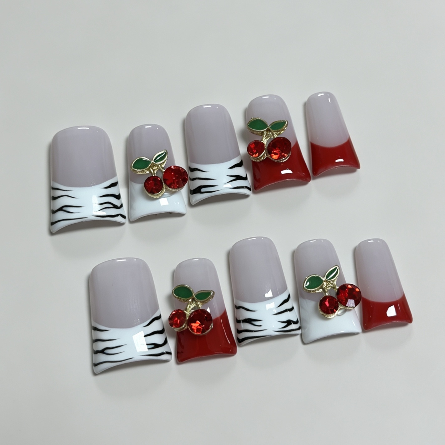 Faux ongles à presser français - Nail Art French Nails avis et prix