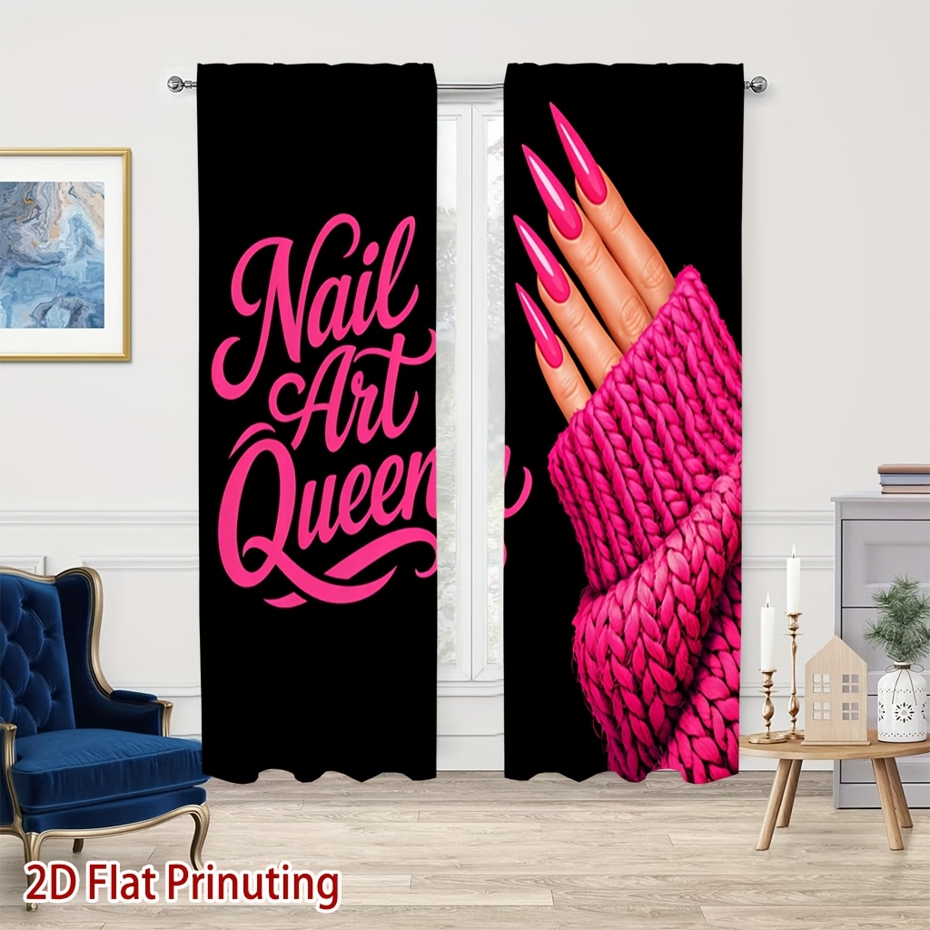Rideaux Nail Art Queen avec mo - Nail Art Queens avis et prix