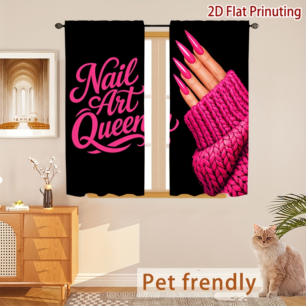 Rideaux Nail Art Queen avec mo - Nail Art Queens avis et prix
